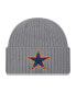 Фото #1 товара Men's Gray Dallas Cowboys Color Pack Multi Cuffed Knit Hat