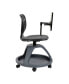 Фото #13 товара Mobile Desk Chair - 360° Tablet Rotation And Storage Cubby