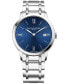 ფოტო #1 პროდუქტის Men's Swiss Classima Stainless Steel Bracelet Watch 40mm M0A10382