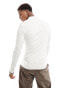 Фото #2 товара ASOS DESIGN long sleeved muscle fit polo shirt in beige