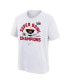 ფოტო #3 პროდუქტის Big Boys White Kansas City Chiefs Super Bowl LVIII Champions Local T-shirt