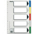 Фото #2 товара Сепараторы Esselte 5 листов многоцветный Din A4 (100 штук)