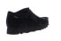 Фото #16 товара Clarks Wallabee Gore-Tex GTX 26149449 Mens Black Suede Oxfords Casual Shoes