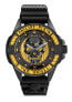 Philipp Plein Herrenuhr The $kull Carbon Fiber