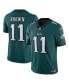 Футболка Nike мужская A.J. Brown Midnight Green Philadelphia Eagles Vapor F.U.S.E. Limited Jersey Зеленый, L - фото #2