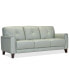 Фото #1 товара Ashlinn 84" Pastel Leather Sofa, Created for Macy's