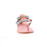 Фото #3 товара Bed Stu Moon F373152 Womens Pink Leather Slip On Strap Sandals Shoes