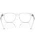 ფოტო #5 პროდუქტის Men's Square Eyeglasses, AN7229 53