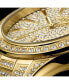 ფოტო #11 პროდუქტის Women's Cristal 34 (0.12 ct. t.w.) Diamond 18k Gold-plated Stainless-steel Watch 38mm