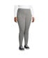 Фото #6 товара Plus Size High Rise Serious Sweats Fleece Lined Pocket Leggings