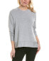 Фото #1 товара Stateside Softest Fleece Raglan Side Slit Sweatshirt Women's