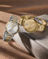 ფოტო #4 პროდუქტის Women's Bold Evolution 2.0 Swiss Quartz Two-Tone Stainless Steel Watch 34mm