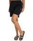 ფოტო #1 პროდუქტის Women's Powerblend Fleece Loose Fit Shorts