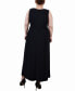 ფოტო #2 პროდუქტის Plus Size Ankle Length Sleeveless Dress