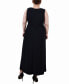 Plus Size Ankle Length Sleeveless Dress