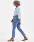 ფოტო #3 პროდუქტის Women's High Rise Straight-Leg Jeans, Regular, Short and Long Lengths, Created for Macy's