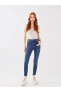 Фото #2 товара Jeans Yüksek Bel Süper Skinny Fit Kadın Jean Pantolon