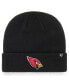 Фото #1 товара Men's '47 Black Arizona Cardinals Secondary Basic Cuffed Knit Hat