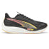 Фото #1 товара Puma Velocity Nitro 3 Running Mens Black Sneakers Athletic Shoes 30970101