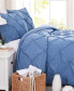 Pintuck 2 Piece Duvet Cover and Sham Set, Twin/Twin XL