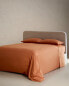 Фото #4 товара (300 thread count) sateen fitted sheet