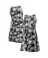 Фото #2 товара Women's Black Las Vegas Raiders Floral Sundress