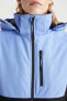 Фото #24 товара Fit Su Itici Regular Fit Kapüşonlu Polar Astarlı Kayak Kıyafeti Mont A3516ax23wn