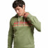 SUPERDRY Vintage Shadow hoodie Oil Green Marl, S - фото #1