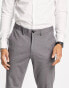 Фото #3 товара Selected Homme slim suit trousers in grey