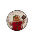 Holiday Magic Gingerbread 4 Set Canape Plate Set