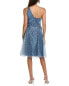 Rene Ruiz One-Shoulder Cocktail Dress Women's