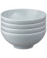 Фото #1 товара Porcelain Arc Collection Cereal Bowls, Set of 4