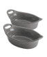 Фото #6 товара Ceramics 2-Pc. Oval Au Gratin Set