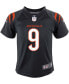 ფოტო #2 პროდუქტის Infant Joe Burrow Cincinnati Bengals Game Jersey