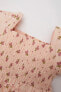 Фото #2 товара Платье для малышей defacto Цветочное платье с коротким рукавом