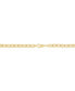 Фото #5 товара Polished Mariner Link 22" Chain Necklace (5.5mm) in 10k Gold
