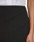 Women's Seamed Zip-Back Mini Skirt
