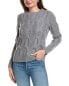 Фото #1 товара Sail To Sable Chunky Cable Wool-Blend Sweater Women's