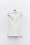 Фото #6 товара Платье-рубашка со складками ZARA