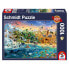 Фото #4 товара Puzzle Tierreich 1000 Teile