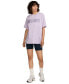 Фото #4 товара Women's Sportswear Cotton Logo Crewneck T-Shirt