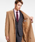 ფოტო #3 პროდუქტის Men's Classic Fit Luxury Wool Cashmere Blend Overcoats