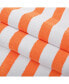 Фото #2 товара Cali Cabana Striped Beach Towels (4 Pack), 30x60 in., Color Options 100% Soft Cotton