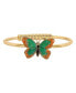 Gold-Tone Butterfly Cuff Bracelet