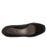 Фото #8 товара Trotters Lola T1561-003 Womens Black Extra Narrow Suede Pumps Heels Shoes 8