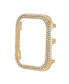 Фото #2 товара 44mm Apple Watch Metal Protective Bumper in Gold With Crystal Accents