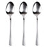 SAN IGNACIO SG7767 Polished Stainless Steel Spoon Set 3 Units