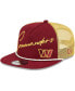 Фото #2 товара Men's Burgundy Washington Commanders Script Logo Golfer 9FIFTY Snapback Hat