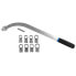 Фото #2 товара JBM Curved wrench set for belt removal with interchangeable head