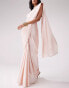 Фото #6 товара Kanya London Saree glitter co-ord in blush